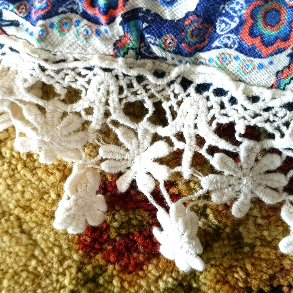 Boho Elephant Patterned Shorts - image 4